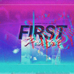 First Principle GIF - With a VHS glitch effect
